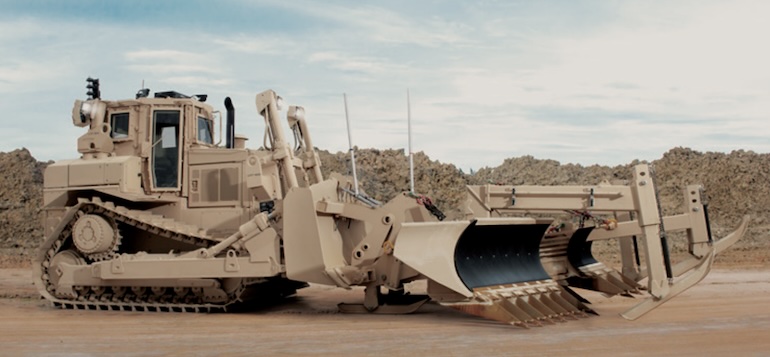 CAT D7R-II Medium Military Bulldozer