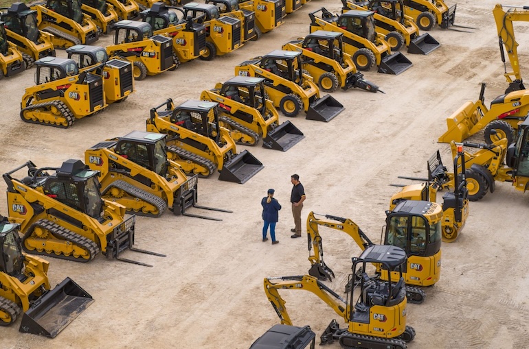Top 5 Used Compact Construction Equipment Sold by Category